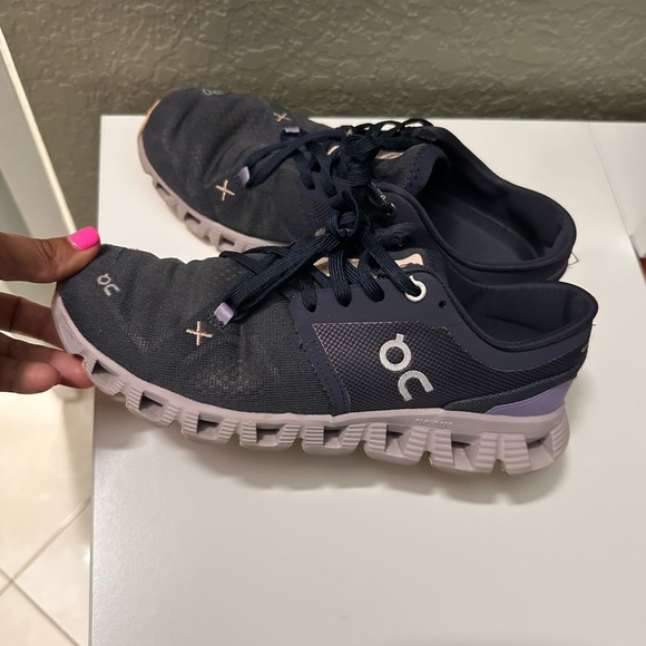 On Cloud Iron Fade, Purple, Womens Running Shoes-US 7 Women’s - Picture 3 of 8